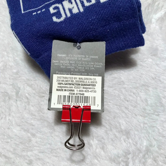 Dashing Fine Gifts NWT 1 Pair Crew Men's Socks Size 6-12 - Picture 5 of 5